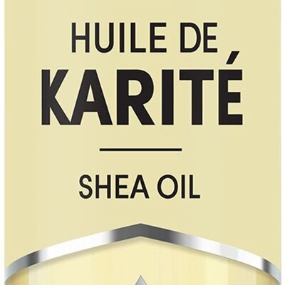 WAAM Cosmetics – Aceite vegetal de Karité – 100% puro y natural – Primera presión en frío – Aceite nutritivo para piel y cabello – 75ml