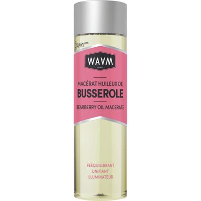 WAAM Cosmetics – Öliges Bärentraubenmazerat – 100 % rein und natürlich – Durch Kaltmazeration – Anti-Flecken-Pflegeöl – 75 ml