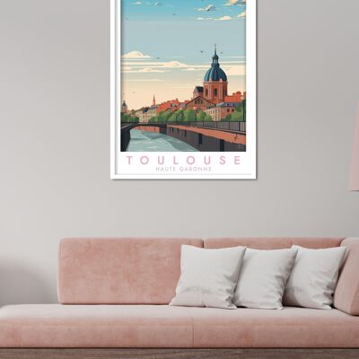 TOULOUSE city poster