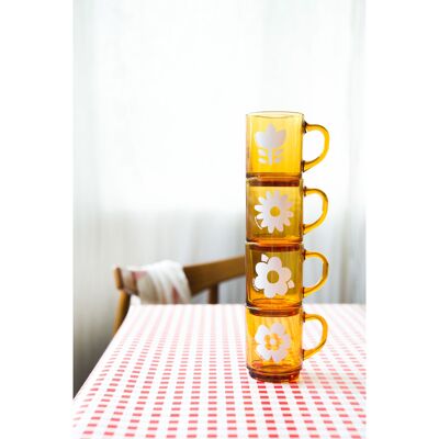 Mug Duralex -  "RETRO" VERMEIL