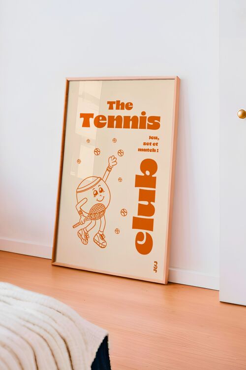 AFFICHE TENNIS CLUB