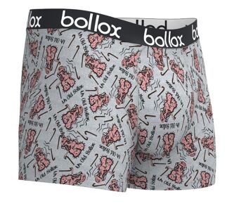 Mr Old Bollox - Boxer pour Homme - Mélange de Bambou et de Coton (1Pack) 2