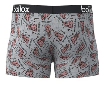 Mr Old Bollox - Boxer pour Homme - Mélange de Bambou et de Coton (1Pack) 3