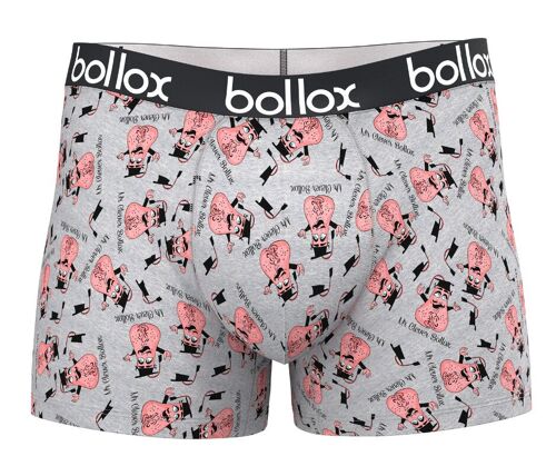 Mr Clever Bollox  - Men's Trunk - Bamboo & Cotton Blend (1Pack)