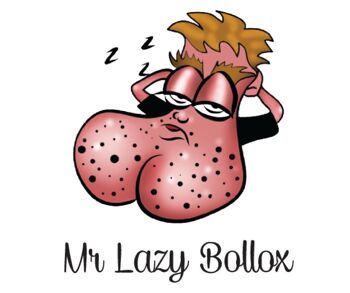 Mr Lazy Bollox - Boxer pour Homme - Mélange de Bambou et de Coton (1Pack) 4
