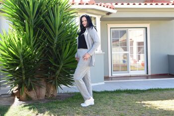 Xuxa Ensemble cardigan et pantalon grande taille 3