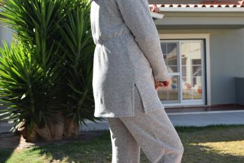 Xuxa Ensemble cardigan et pantalon grande taille 5