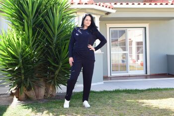 Ensemble pull et pantalon grande taille Yvette 3