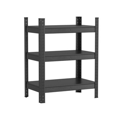 Standing shelf with metal frame 50 x 100 x 200 cm (D x W x H)