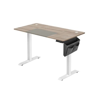 Height adjustable desk with 60 x 120 cm top 60 x 120 x (72-120) cm (D x W x H)
