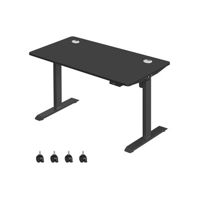 Height adjustable desk with tray 60 x 120 cm 60 x 120 x (73.5-119) cm (D x W x H)