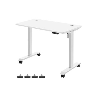 Height adjustable desk with tray 60 x 120 cm 60 x 120 x (73.5 - 119) cm (D x W x H)