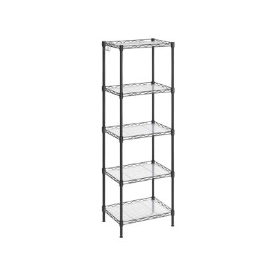 6 tier storage shelf 90 x 35 x 177 cm (L x W x H)