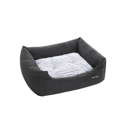 Dog bed with edge 75 x 58 x 22 cm