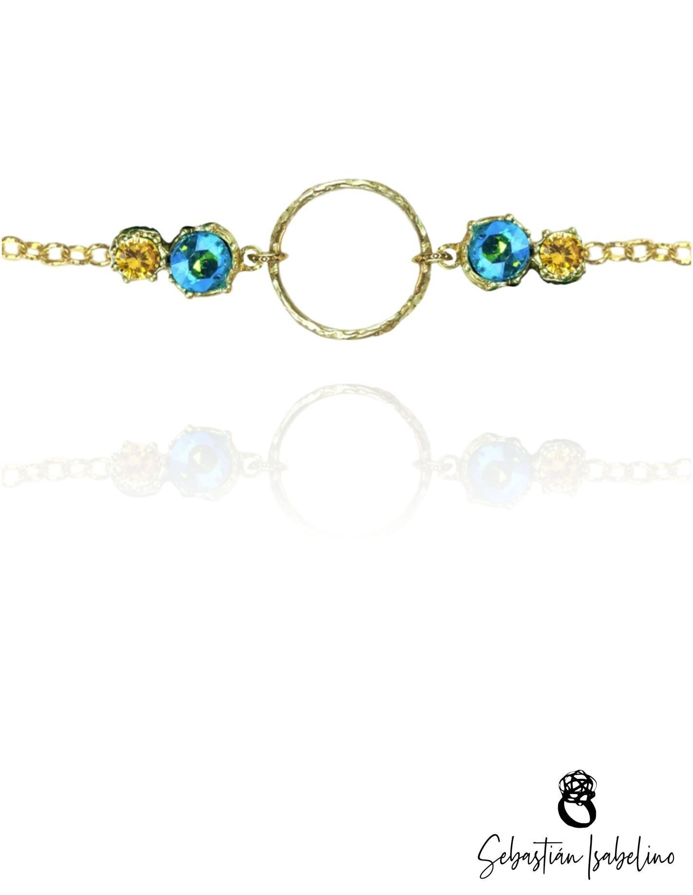 Pulsera LUMINA Cerchio con cristalli