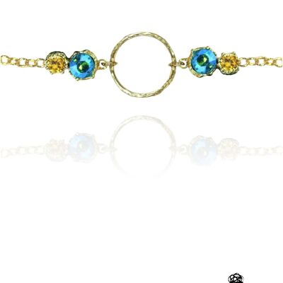 Pulsera LUMINA Cerchio con cristalli