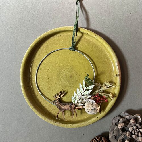 Stag Small Wreath