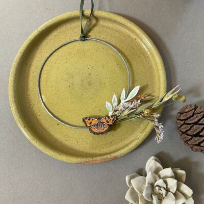 Tortoiseshell Butterfly Small Wreath