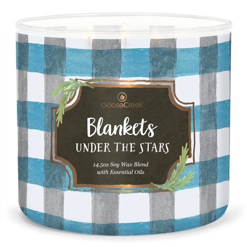 Blankets Under The Stars Goose Creek Candle® Large 3-Wick Candle