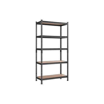 Storage shelf with 5 shelves 90 x 40 x 180 cm (L x W x H)