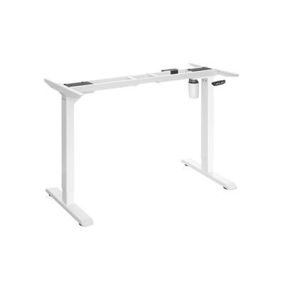 Height adjustable table frame white 7) x 60 x (71-112) cm (L x W x H)