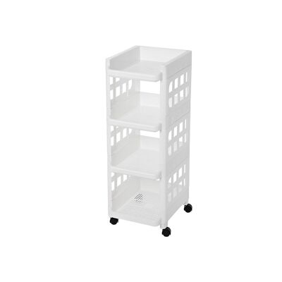 Kitchen trolley with wheels 27.5 x 74.5 x 32.5 cm (W x H x D)