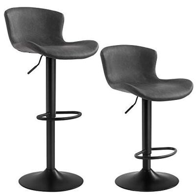 Black bar stool 41 x 25 cm (L x W)