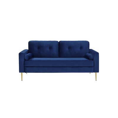 Blue 3-seater sofa 181 x 82 x 86 cm 181 x 82 x 86 cm (L x W x H)