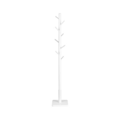 White coat rack 30 x 30 x 175 cm (L x W x H)