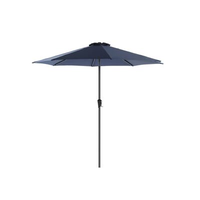 Parasol garden parasol market parasol navy blue Ø 300 cm
