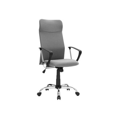 Gray ergonomic office chair 49 x 44 cm (L x W)