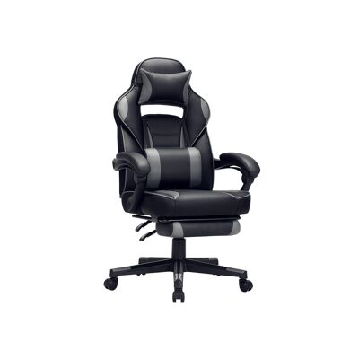 Gaming chair black-grey 50 x 52 cm (L x W)