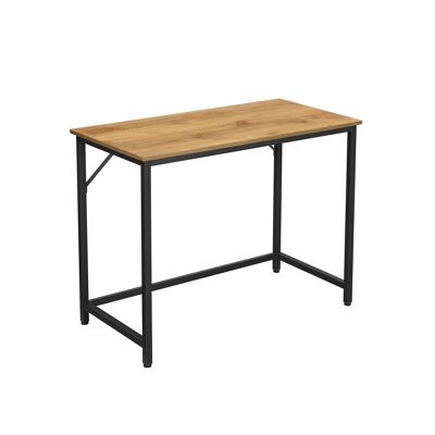 Desk with metal frame 100 x 50 x 75 cm (L x W x H)