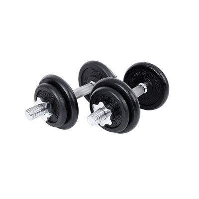 Cast iron dumbbells