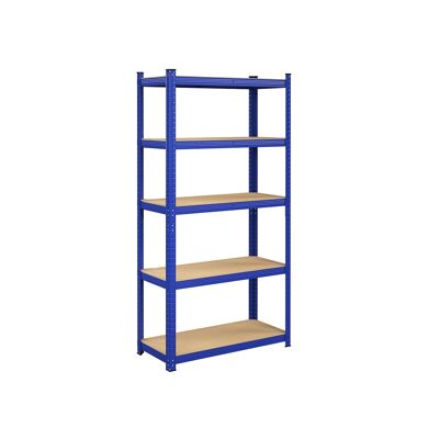 Storage rack 200 x 100 x 50 cm blue 200 x 100 x 50 cm (H x L x W)