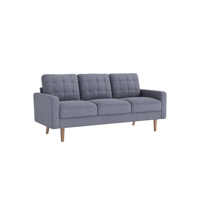 Gray sofa in the living room 177 x 72 x 86 cm (L x W x H)