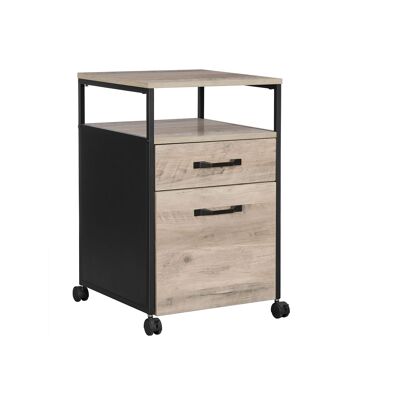 Filing cabinet with 2 drawers 41 x 45 x 66 cm (L x W x H)