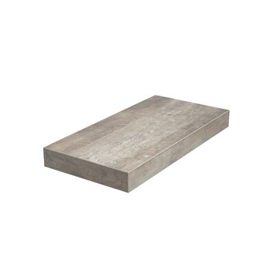 Wall shelf 40 x 20 x 3.8 cm gray 40 x 20 x 3.8 cm (L x W x H)