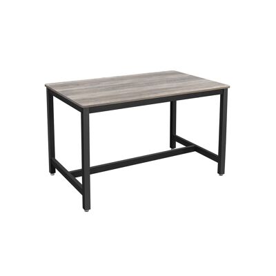 Steel kitchen table for 4 people 120 x 75 x 75 cm (L x W x H)