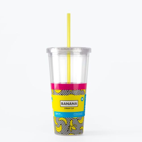 Banana Straw Cup