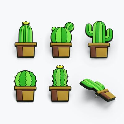 Alfileres de cactus