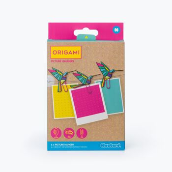 Cintres pour photos en origami 3
