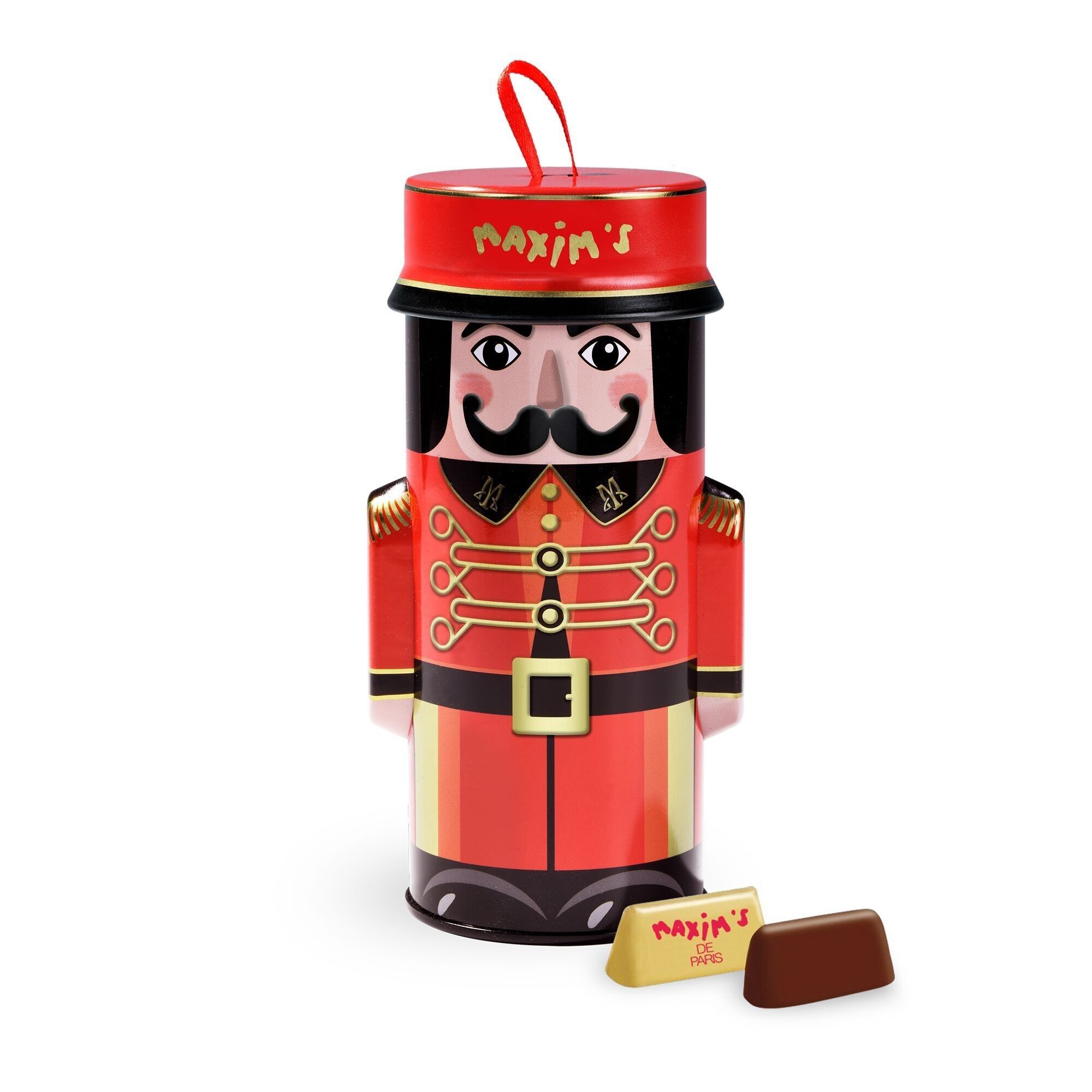 Le Groom Maxim’s metal box | 10 giandujas