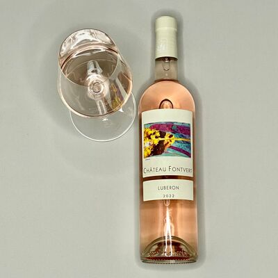 CHATEAU FONTVERT - Rosé 2022 - Vin rosé - France