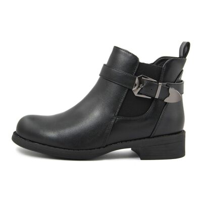 Fashion Attitude Women's Ankle Boots color Black-Heel height: 3.5cm; Winter Collection; Article FAG_KL300_NERO
