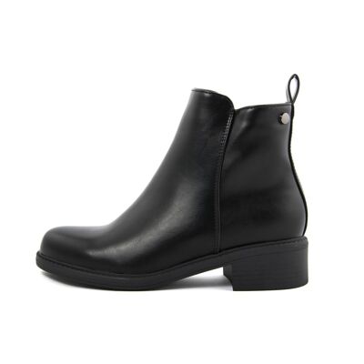 Fashion Attitude Women's Ankle Boots color Black-Heel height: 4cm; Winter Collection; Article FAG_SA6182_NERO
