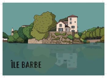 Carte _ Lyon _ Ile Barbe 2