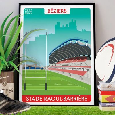 Beziers stade de rugby RAOUL BARRIERE