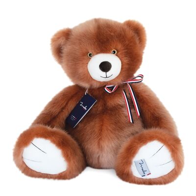 THE FRENCH BEAR 35 cm - Glossy Brown