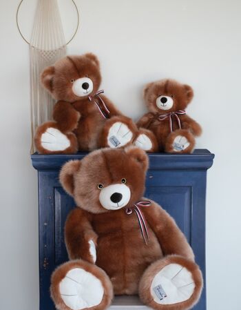 L'OURS FRANCAIS 35 cm - Marron Glacé 2